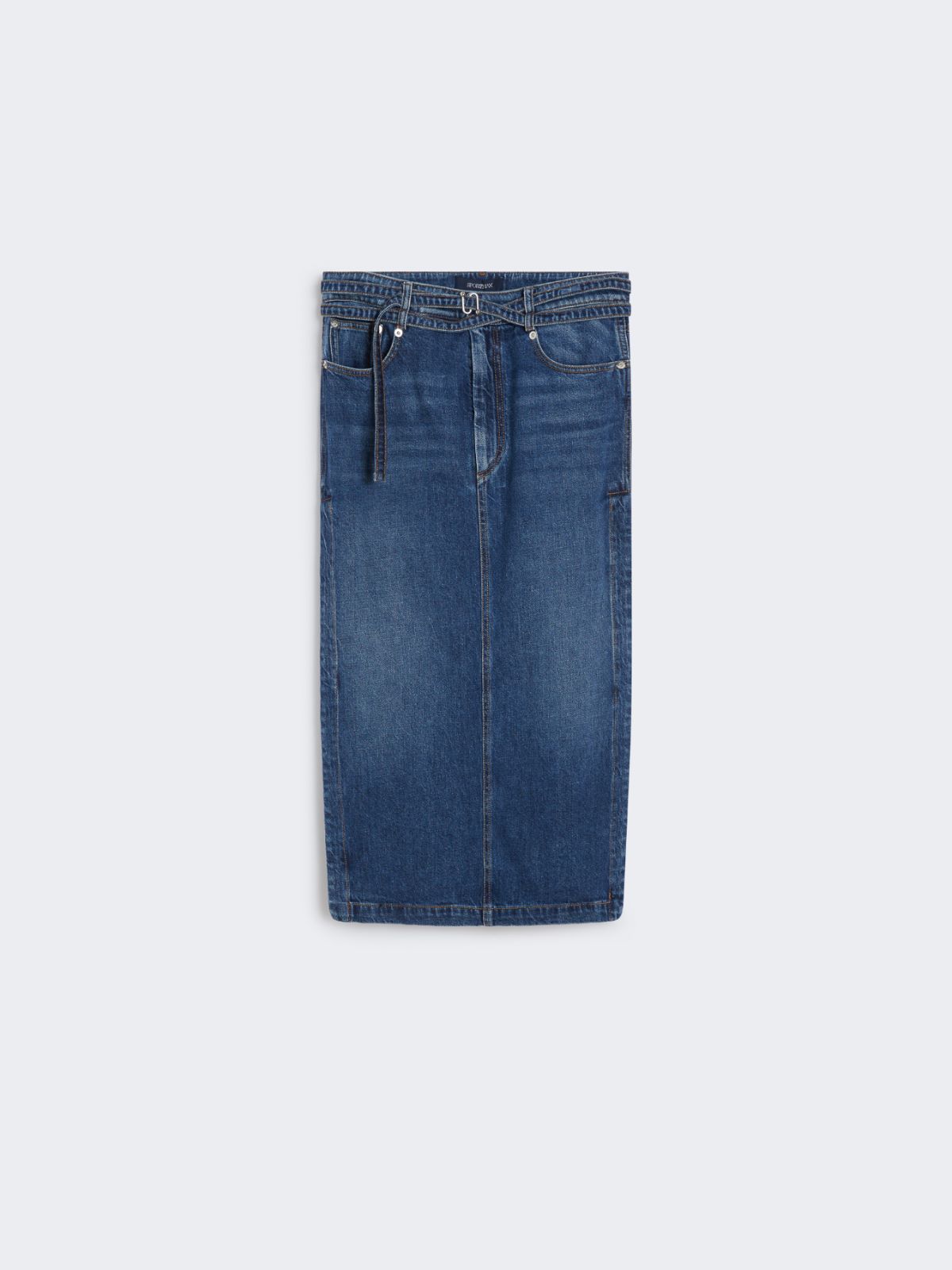 Denim skirt - MIDNIGHTBLUE - Max Mara - 9
