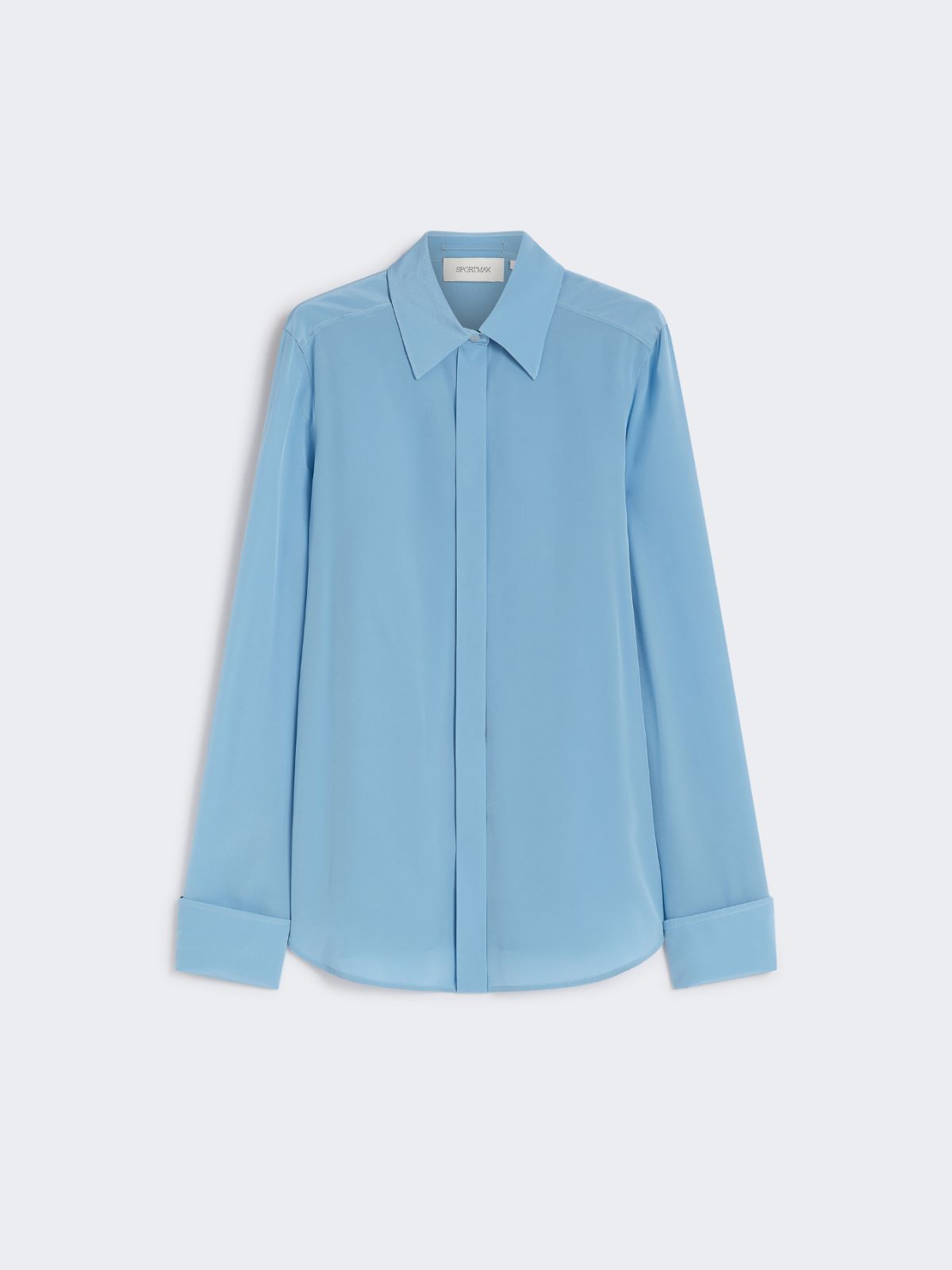 Silk shirt - LIGHT BLUE - Max Mara - 11