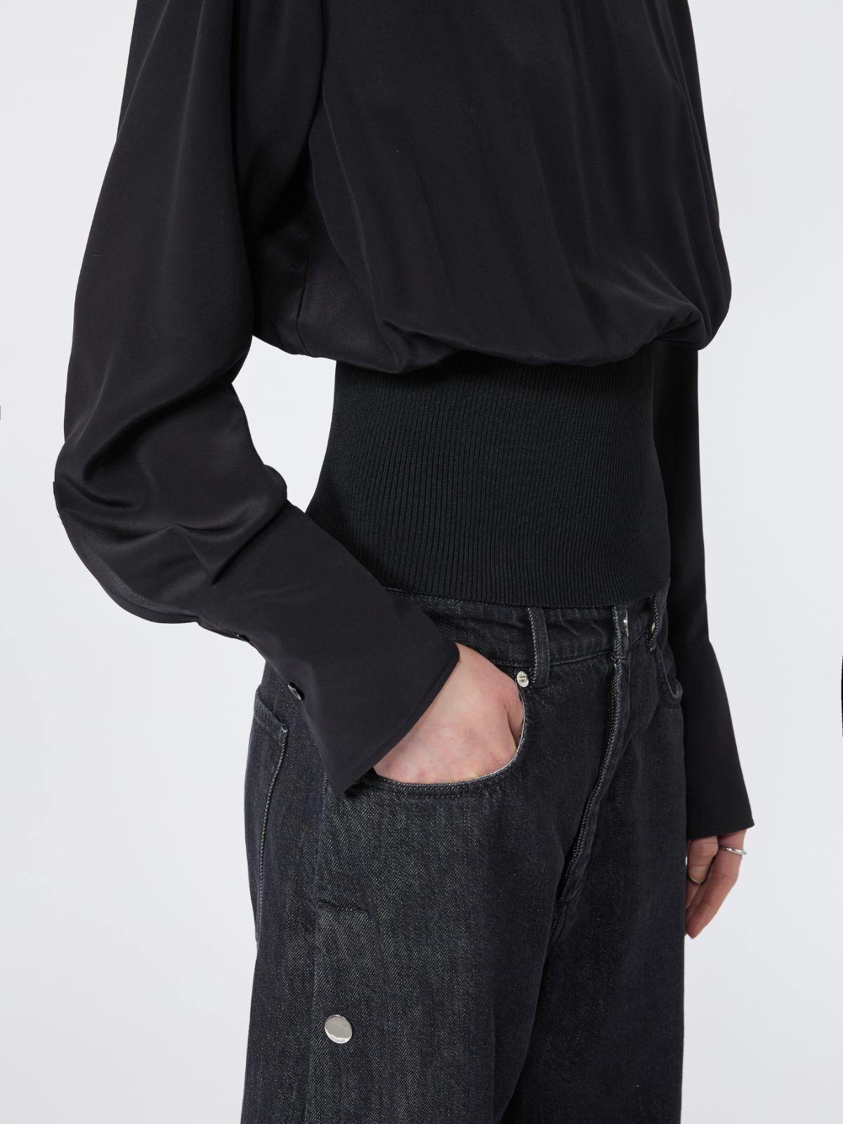 Silk blouse - BLACK - Max Mara - 4