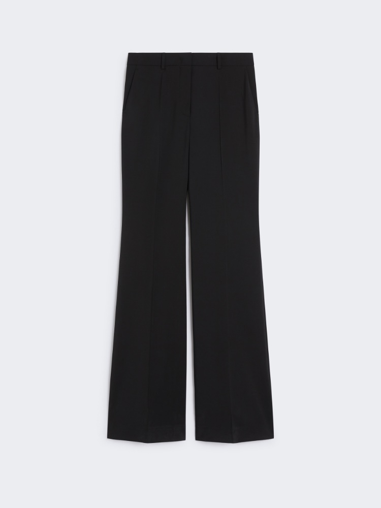 안가르 버진울 팬츠 - BLACK - Max Mara
