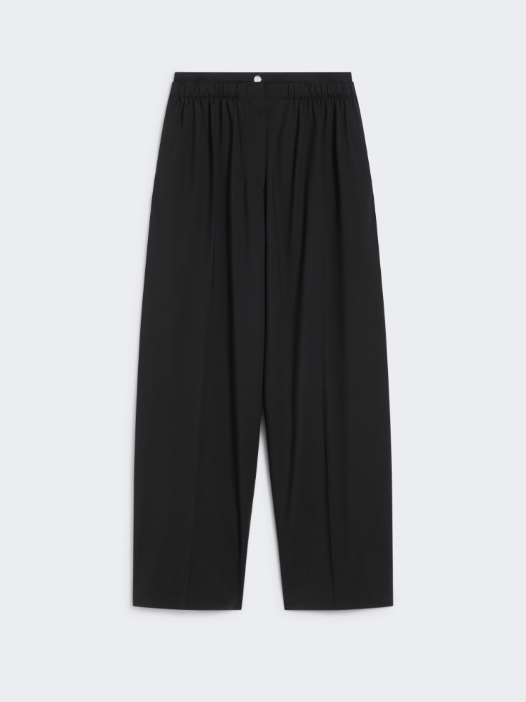 パンツ HOLIDAY WOOL DRAWSTRINGSSLACKS BLK size1 HOLIDAY WOOL DRAWSTRINGSSLACKS BLK size1