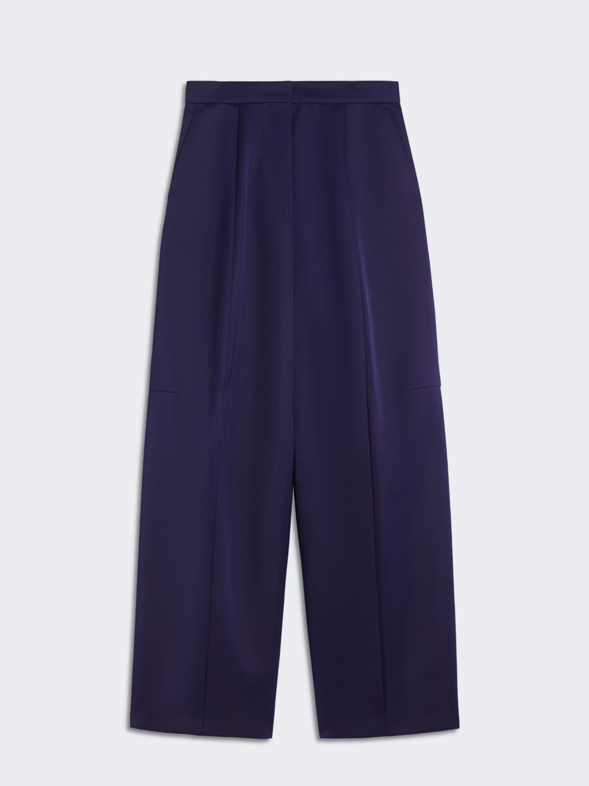 Pantalone oversize a vita bassa - RUNWAY - VIOLA SCURO - Max Mara - 9