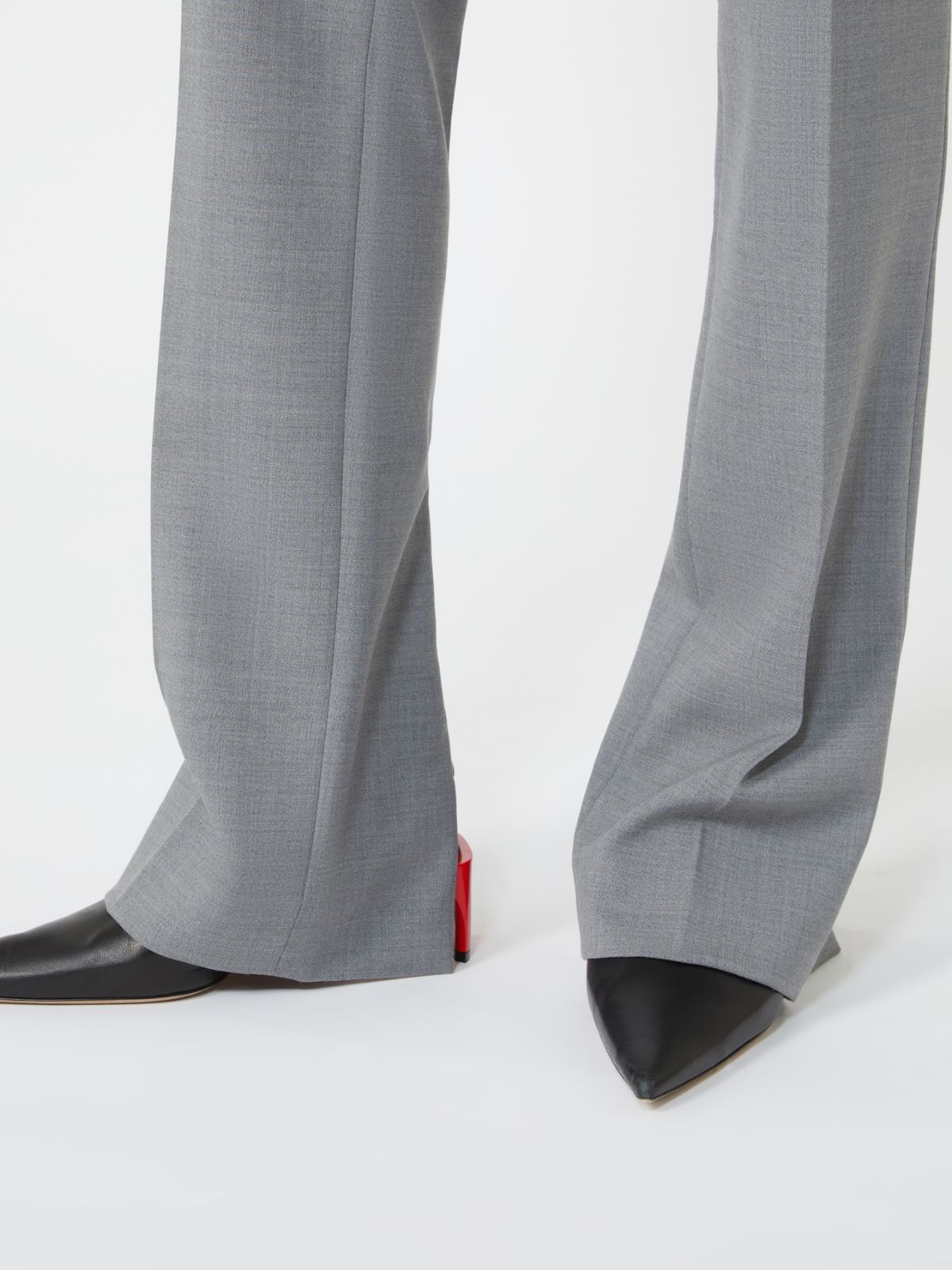 Zigarettenhose - MITTELGRAU - Max Mara - 10