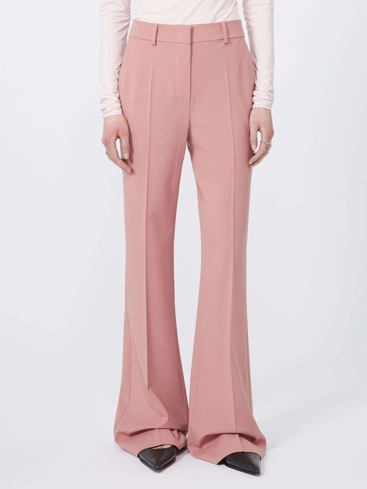 Slim flared trousers - ANTIQUE ROSE - Max Mara - 2