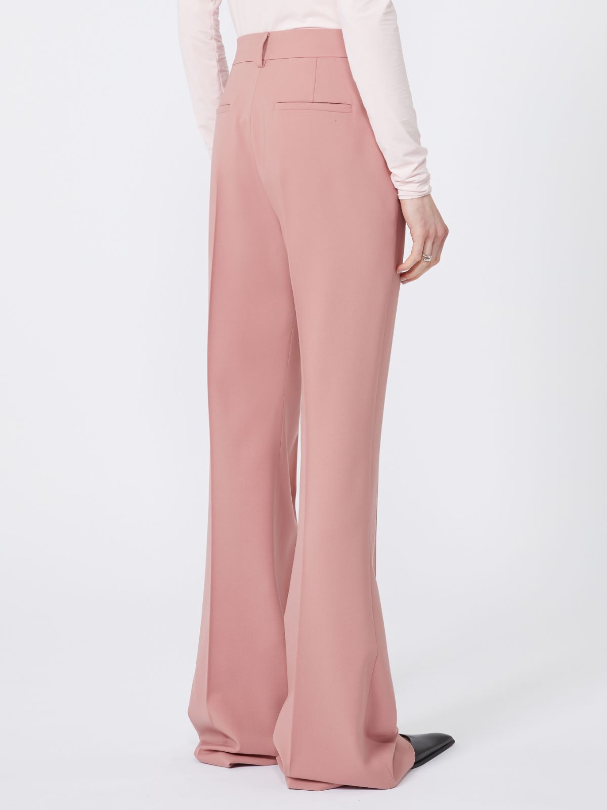 Slim flared trousers - ANTIQUE ROSE - Max Mara - 3
