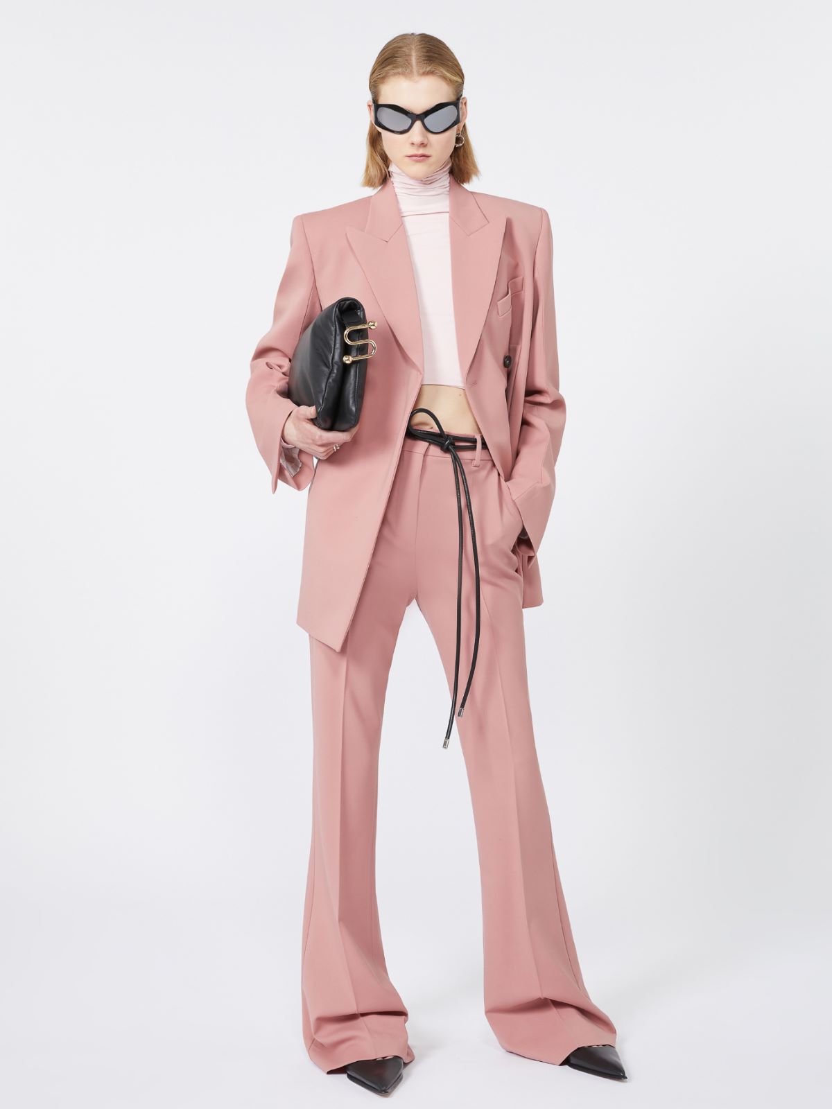 Slim flared trousers - ANTIQUE ROSE - Max Mara