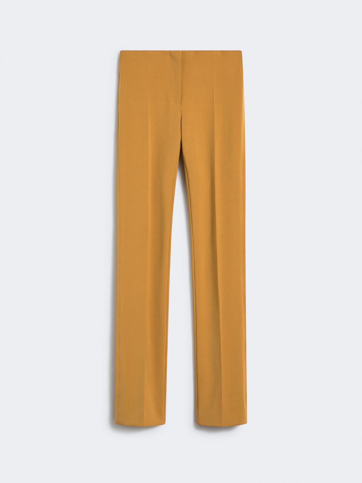 Low-rise stretch trousers - RUNWAY - OCHRE - Max Mara - 9
