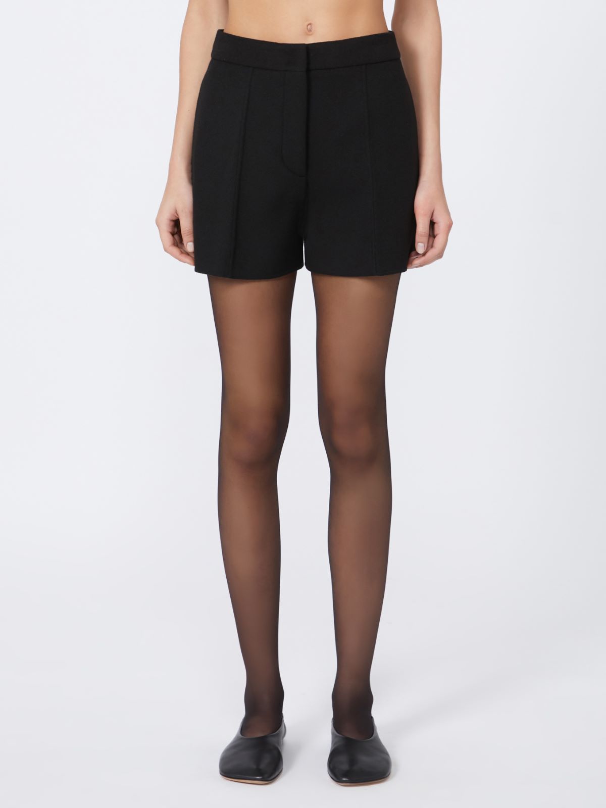 Double cloth shorts - RUNWAY - BLACK - Max Mara - 2