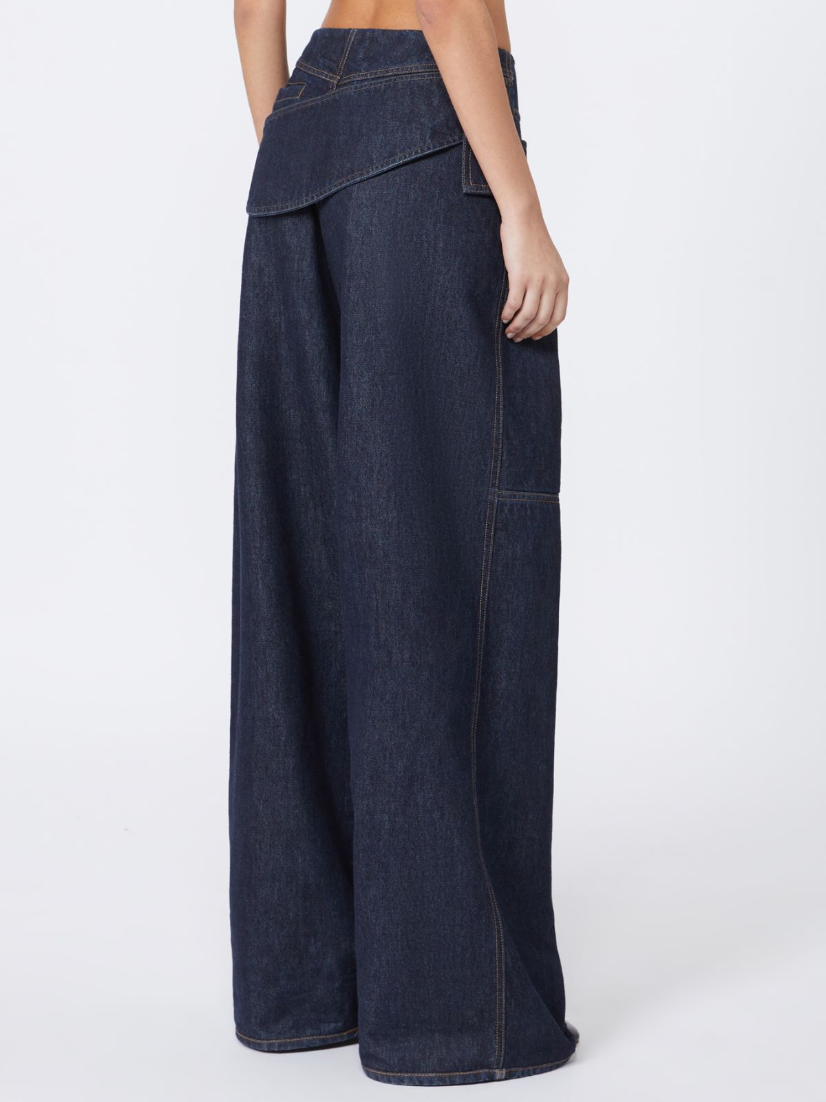 Wide-fit jeans - RUNWAY - NAVY - Max Mara - 3