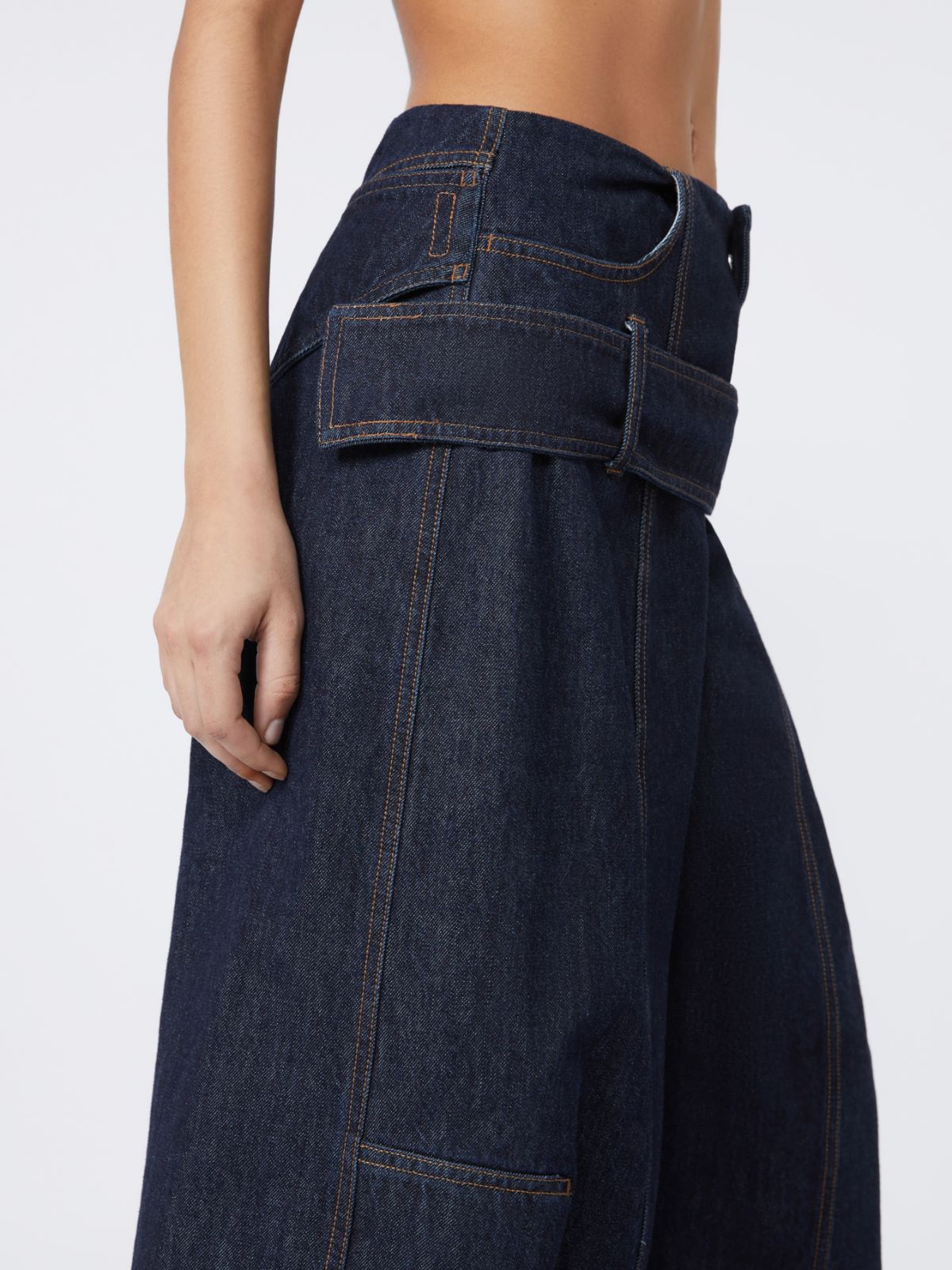 Wide-fit jeans - RUNWAY - NAVY - Max Mara - 4