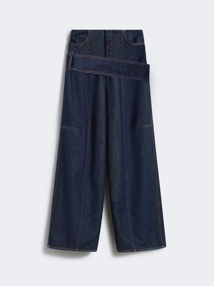 Wide-fit jeans - RUNWAY - NAVY - Max Mara