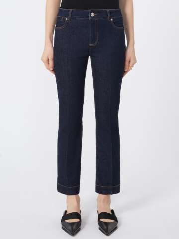 【送料&関税込】Max Mara Straight Leg Cropped Pants S Max Mara Cropped straight-leg Trousers | Neutrals | FARFETCH