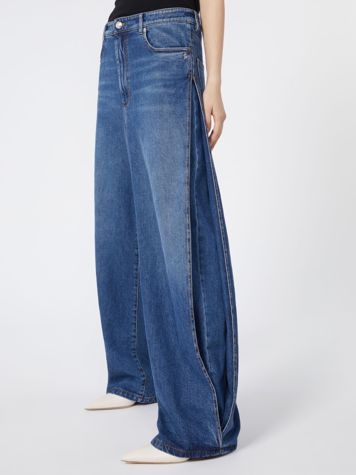 Wide Jeans - MIDNIGHTBLUE - Max Mara - 5