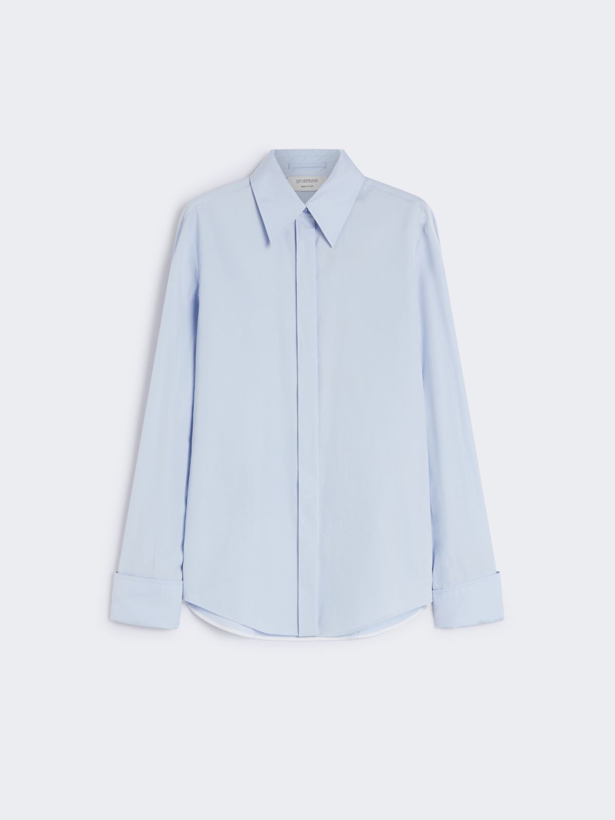 Poplin shirt - SKY BLUE - Max Mara - 9