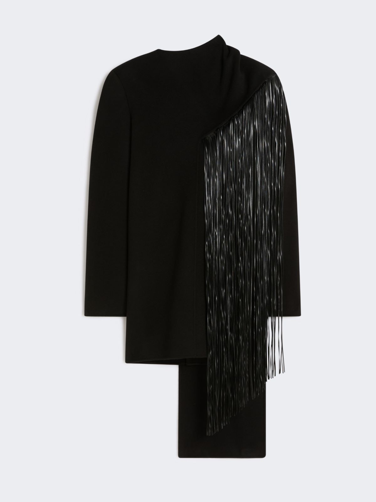 Fringed mini dress - RUNWAY - BLACK - Max Mara - 8