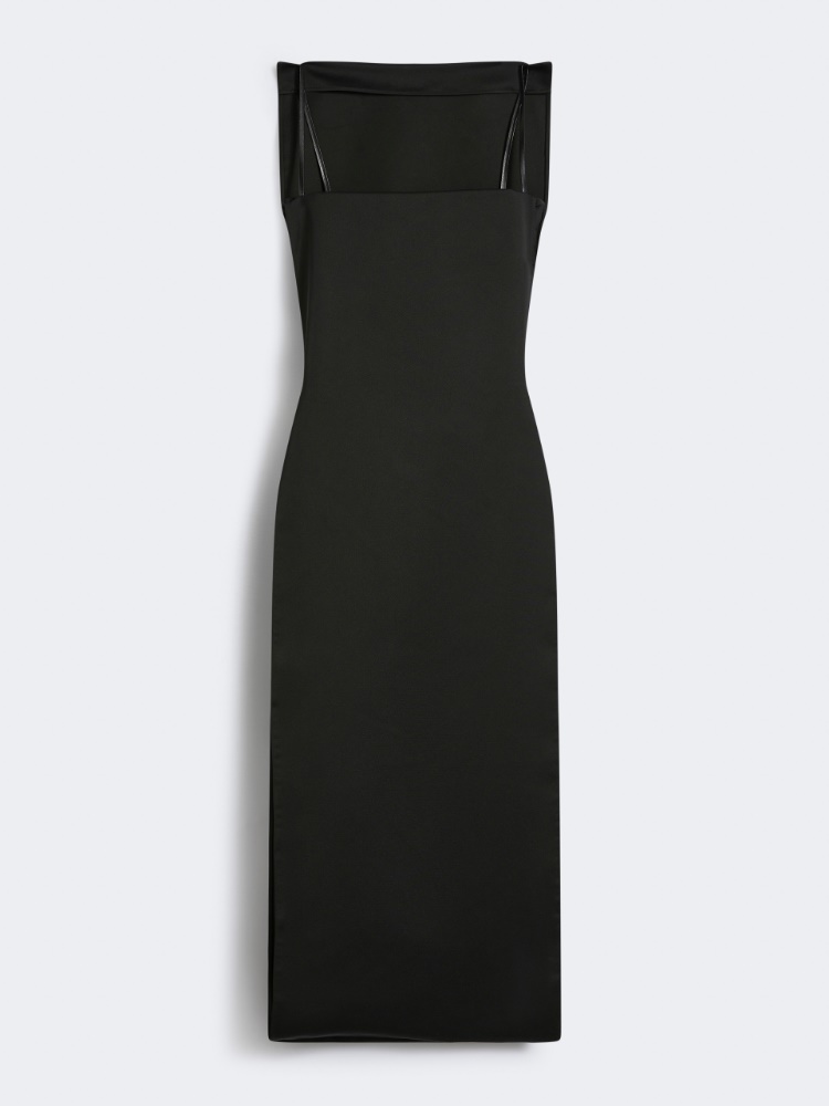 발레아리 폴리 드레스 - BLACK - Max Mara
