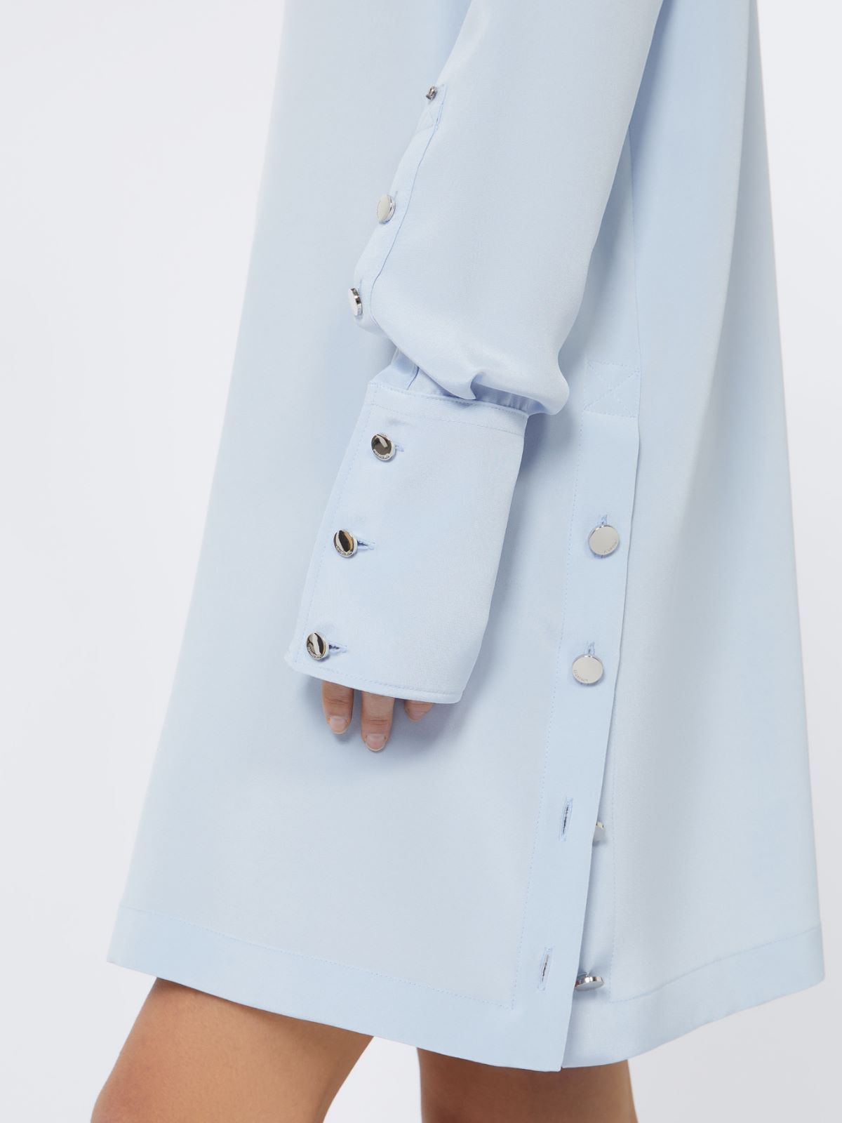 Silk tunic - SKY BLUE - Max Mara - 9