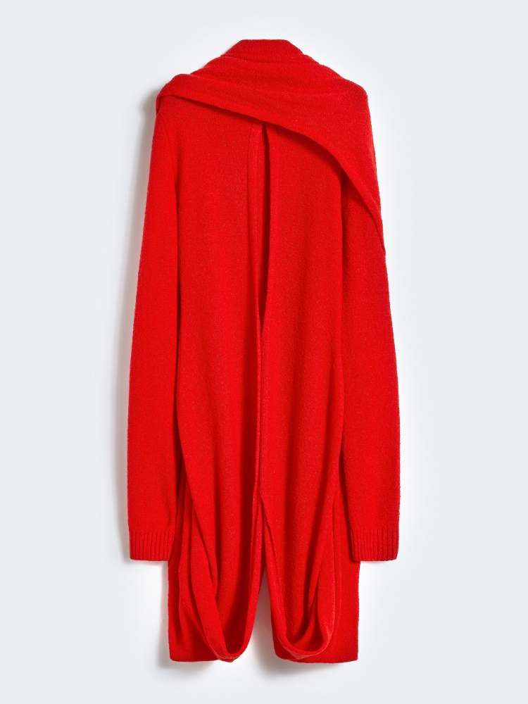 Bouclé knit dress - RUNWAY - RED - Max Mara
