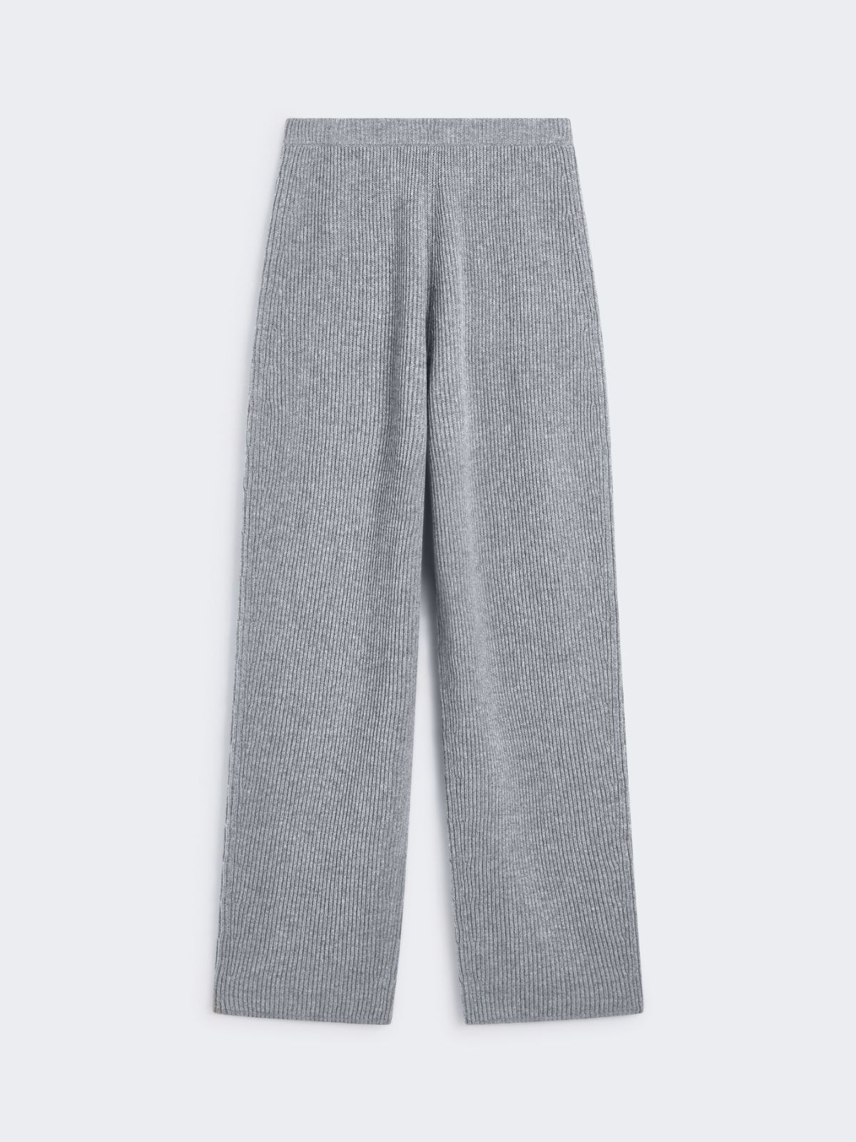 Cashmere-blend trousers - MEDIUM GREY - Max Mara - 9