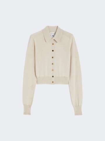 【関税込み】Max Mara Basic wool sweater Blue wool sweater | Max Mara