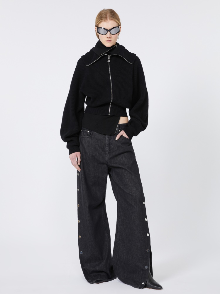 칼립소 울 가디건 - BLACK - Max Mara