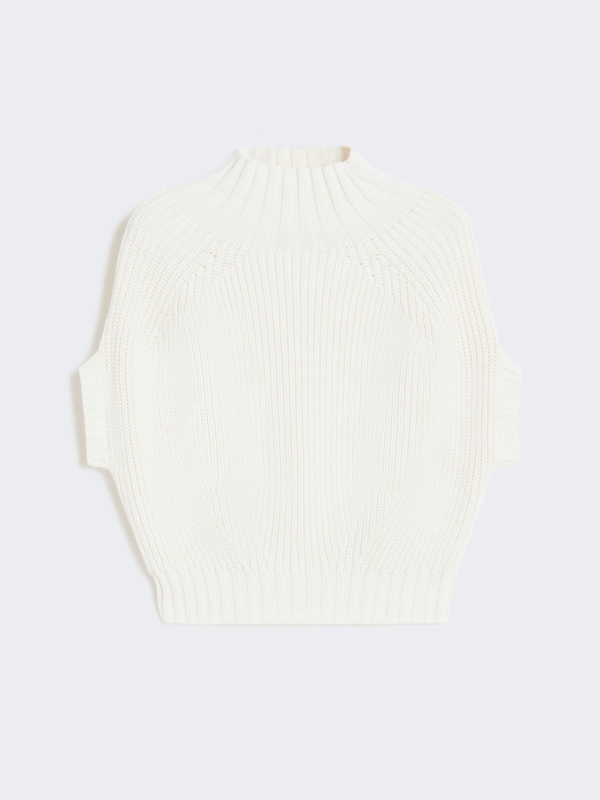 Balloon-Shaped Cotton Jumper - IVORY - Max Mara - 9