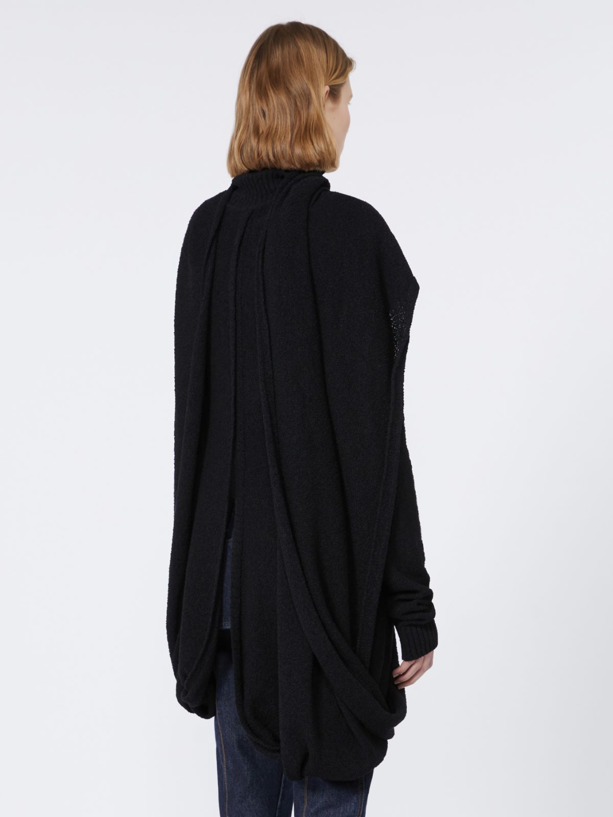 High-neck jumper - RUNWAY - BLACK - Max Mara - 3