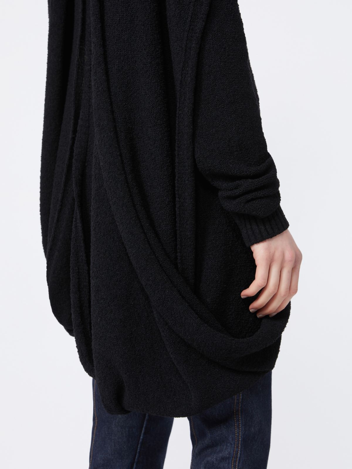 High-neck jumper - RUNWAY - BLACK - Max Mara - 4