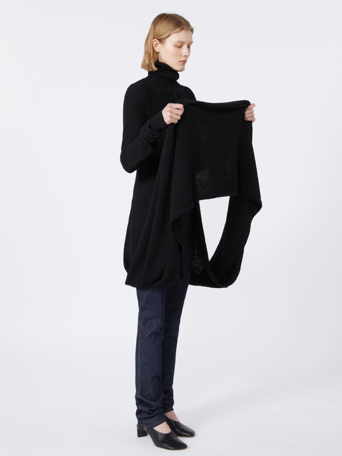 High-neck jumper - RUNWAY - BLACK - Max Mara - 5