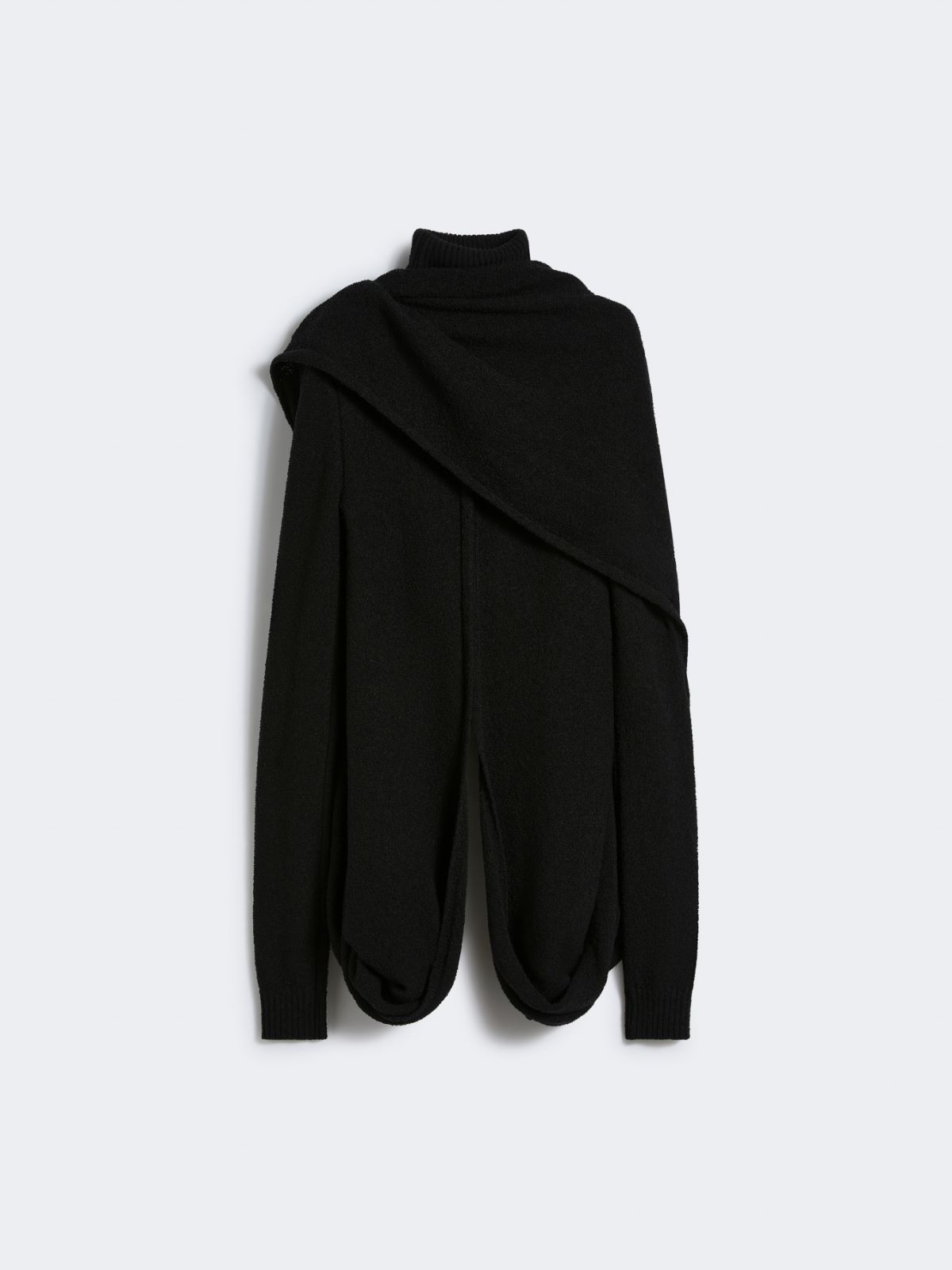 High-neck jumper - RUNWAY - BLACK - Max Mara - 11