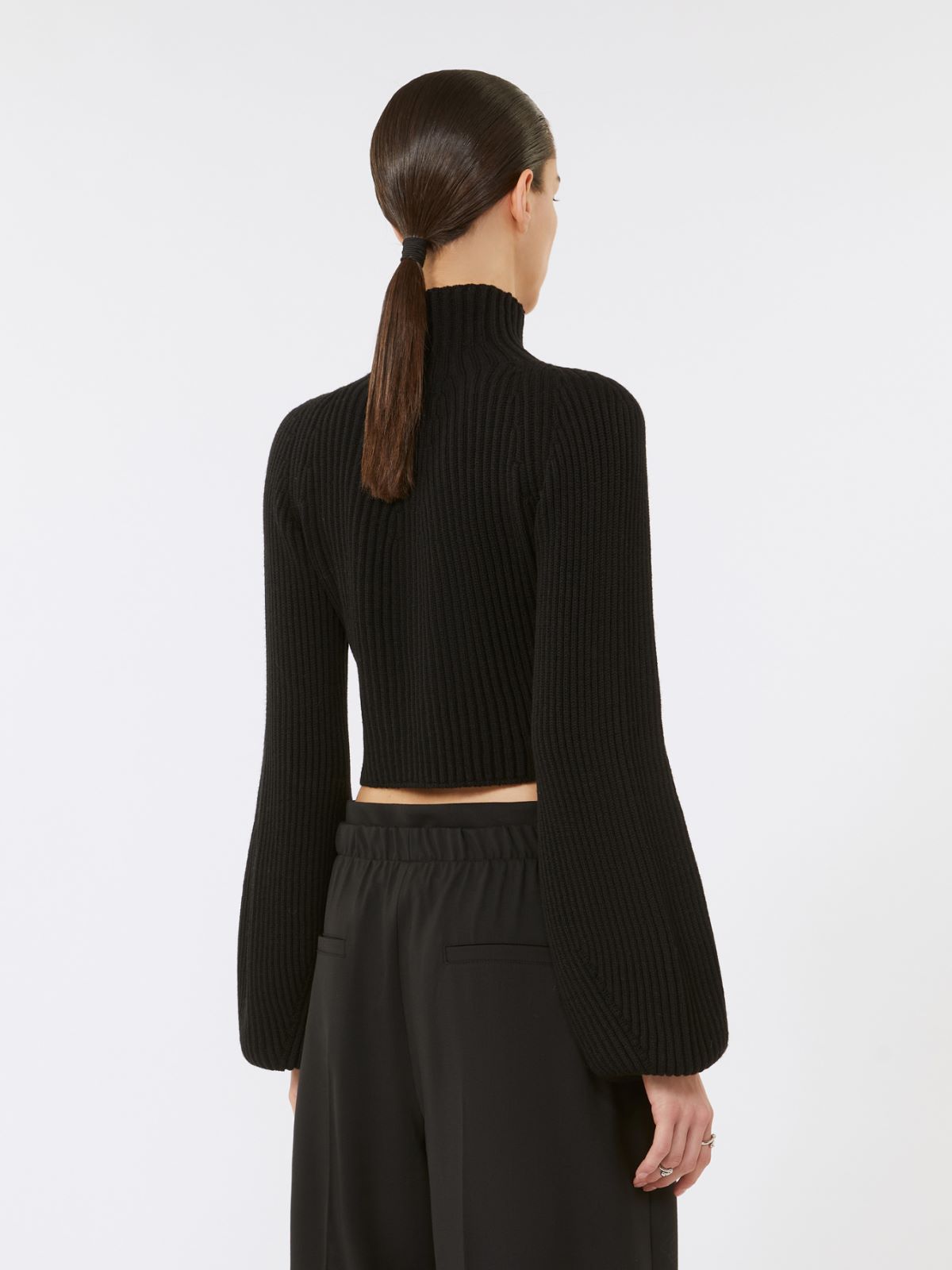 마르모 버진울 스웨터 - BLACK - Max Mara - 3