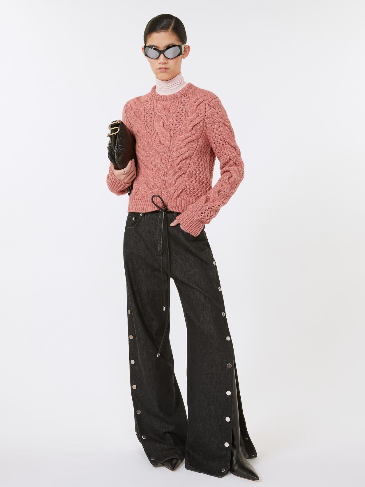 SPORTMAX 売れ筋商品|||スポーツマックス ニット&セーター アウター レディース Sweaters Pink SPORTMAX スポーツマックス ニット&セーター アウター