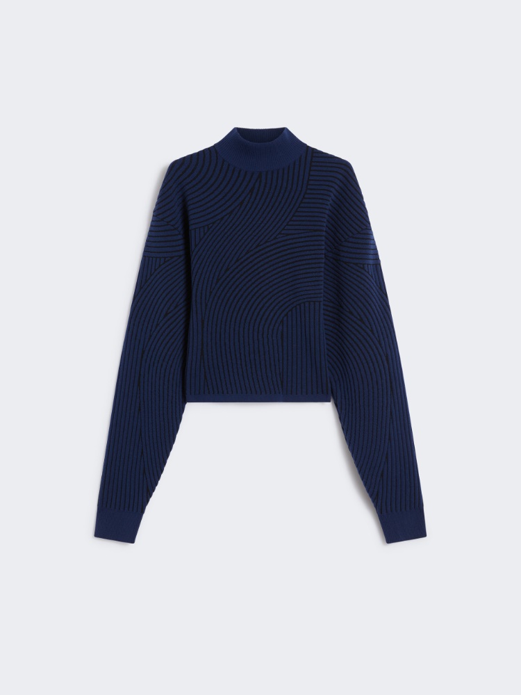 페보 울 스웨터 - MIDNIGHTBLUE - Max Mara