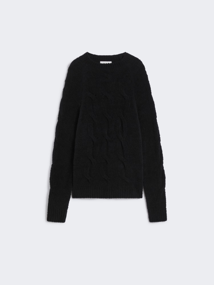 Maglia soffice oversize - NERO - Max Mara