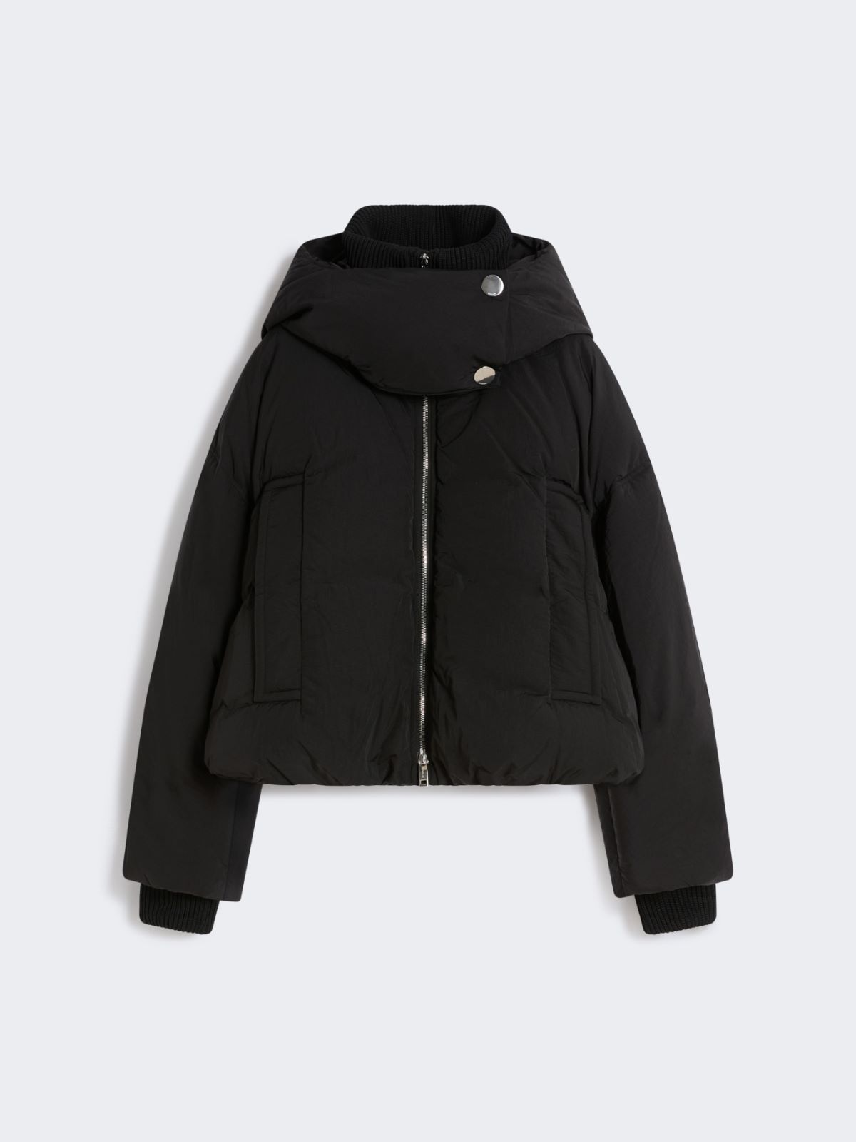 Water-repellent short down jacket - BLACK - Max Mara - 11