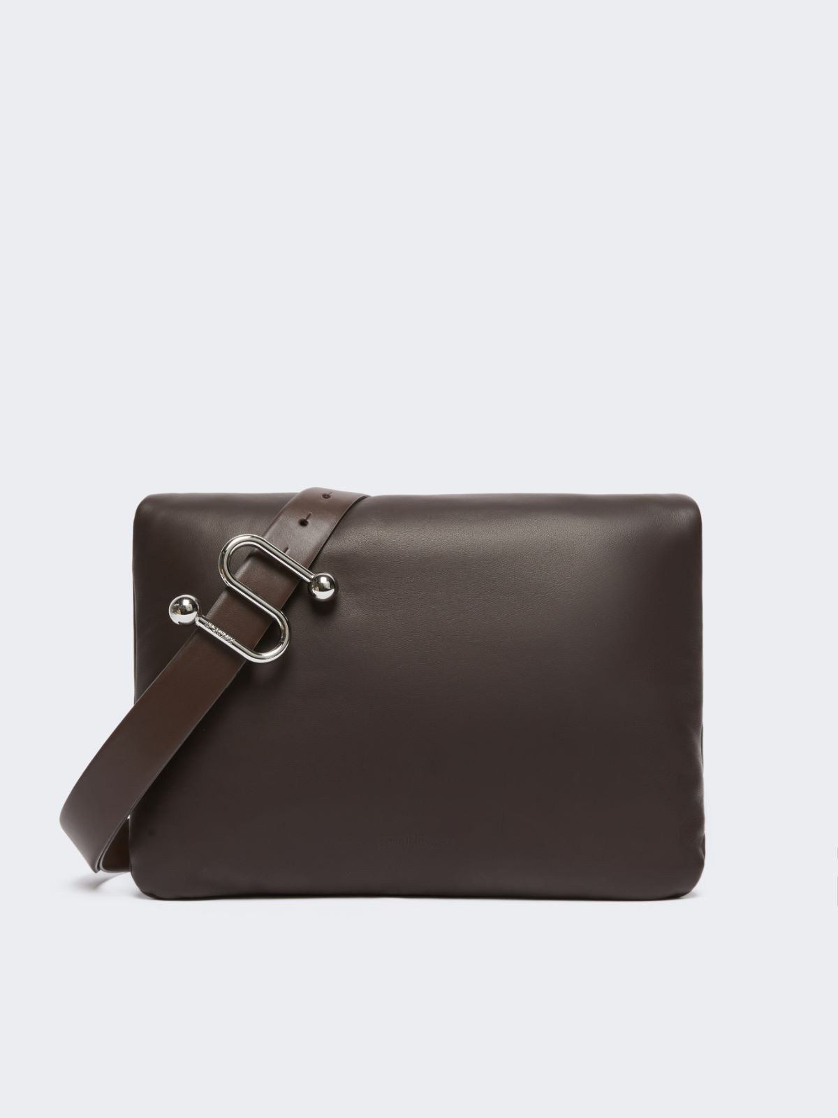 Padded nappa-leather Soffy Bag - COCOA - Max Mara - 10