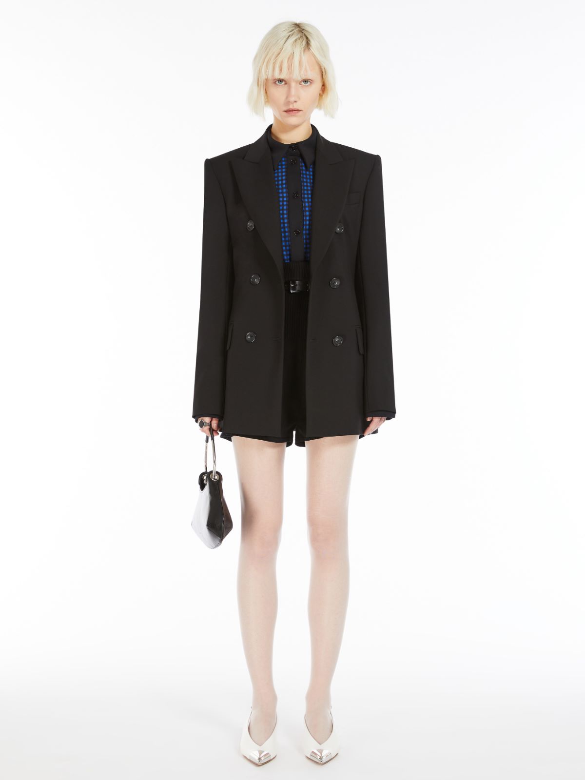 Sac Caju format mini en cuir - NOIR - Max Mara