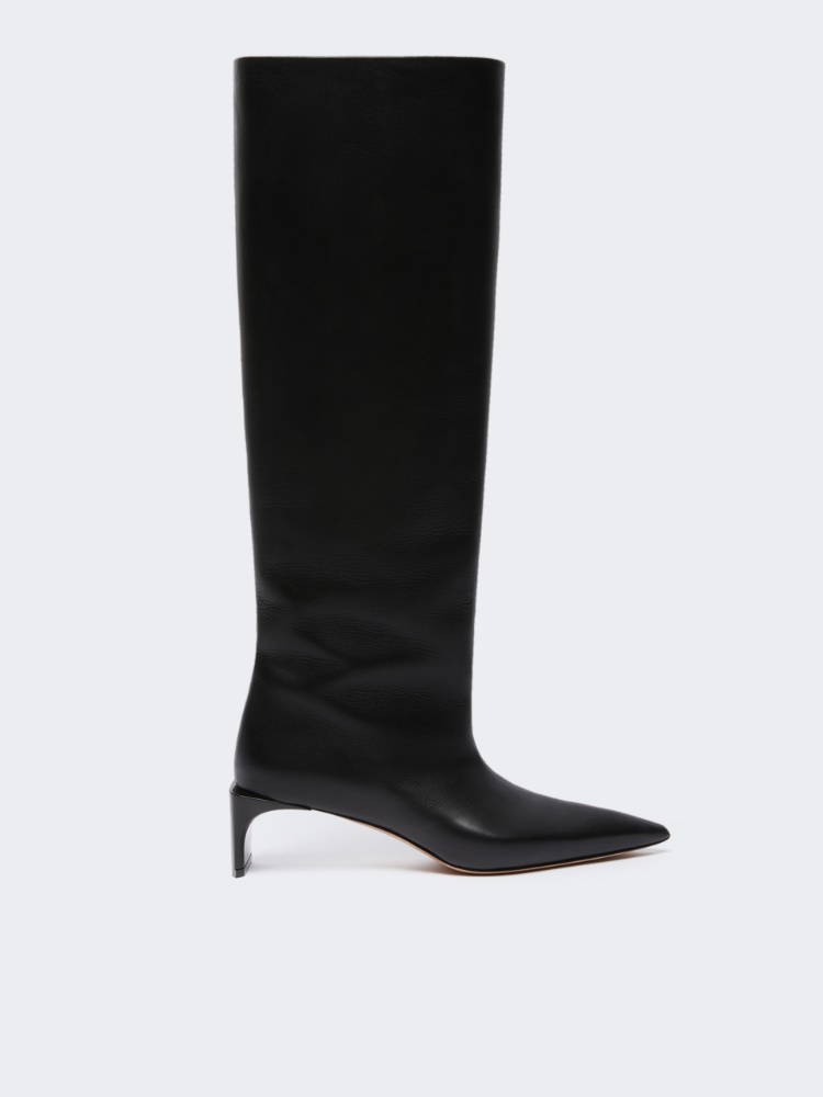 Knee-high boots - BLACK - Max Mara