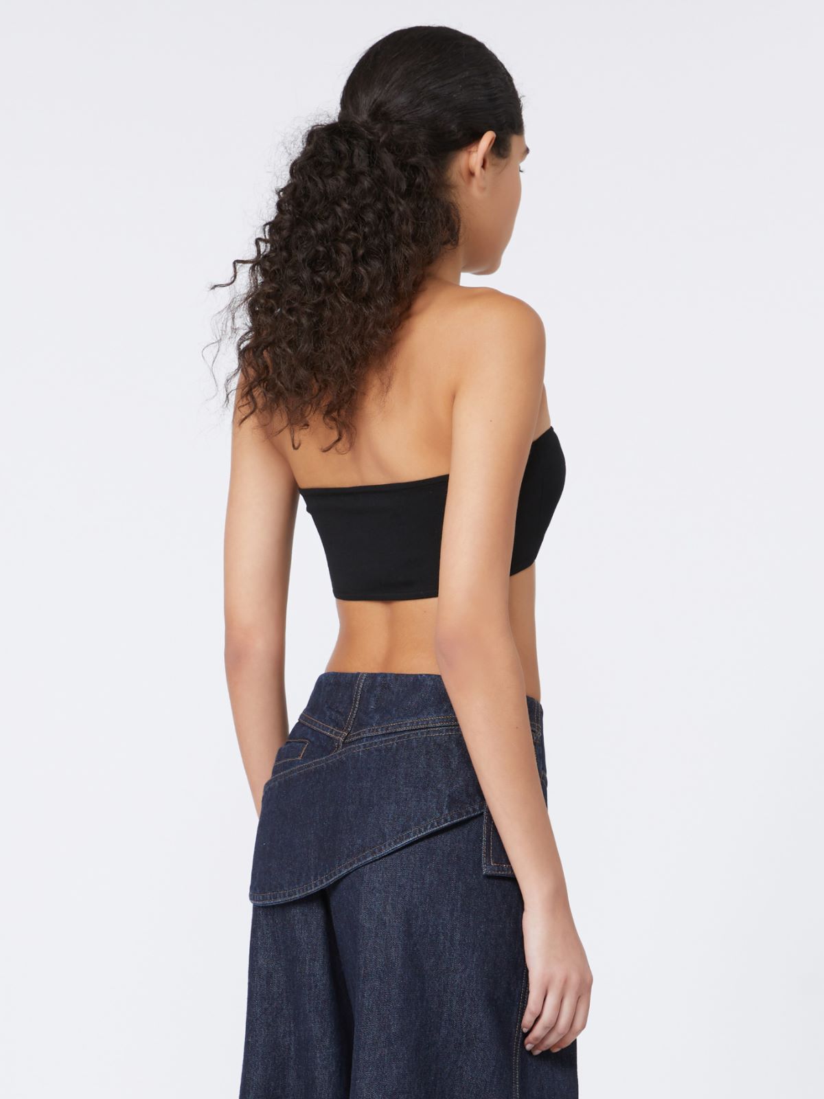 Bandeau bra - RUNWAY - BLACK - Max Mara - 2