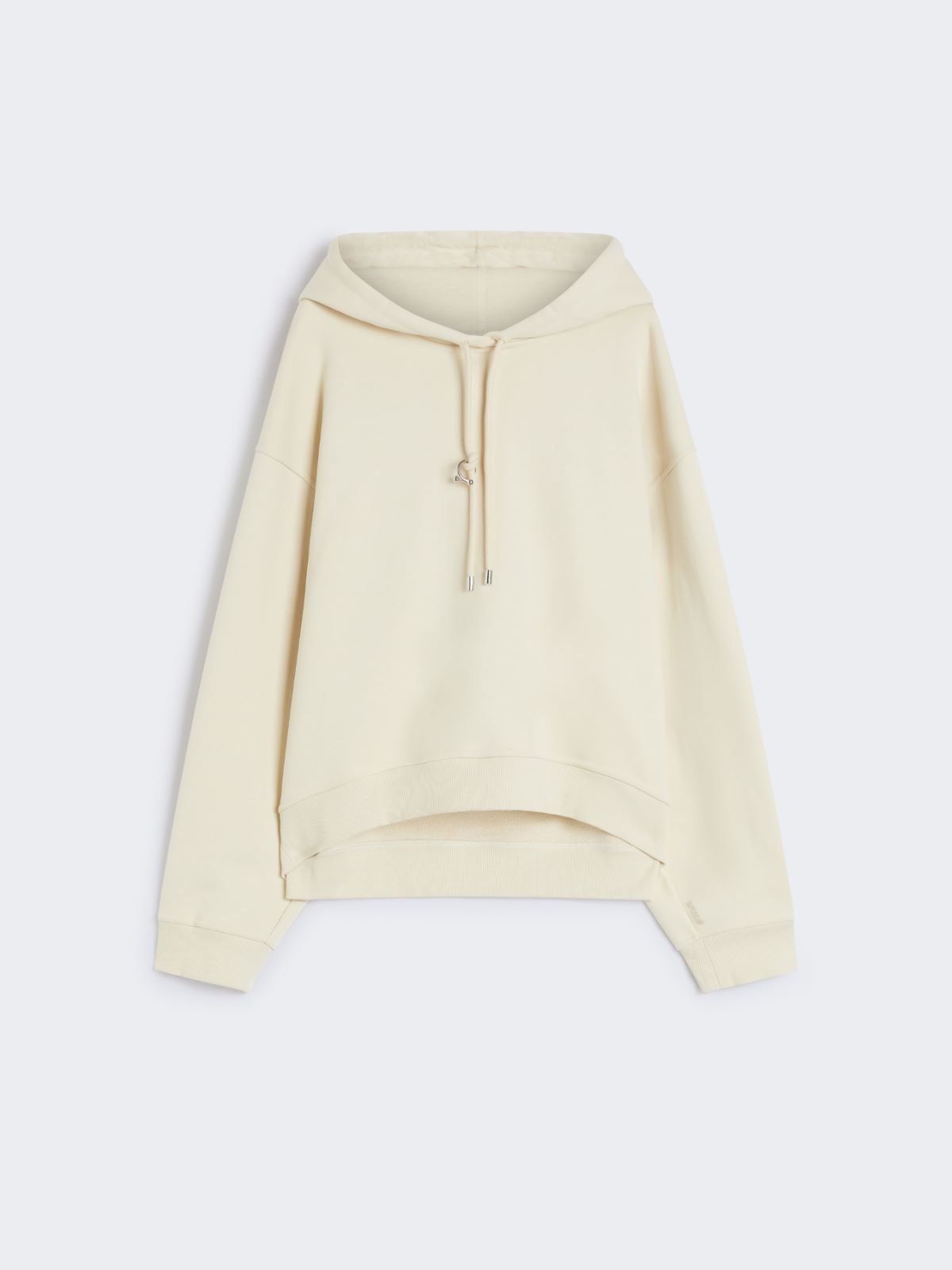 [ウルナ] コットン ジャージー フーディー - IVORY - Max Mara - 10