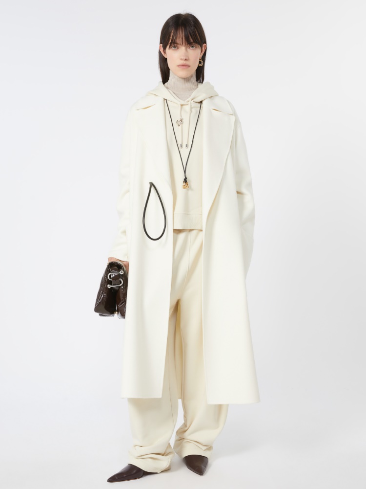 [ウルナ] コットン ジャージー フーディ - IVORY - Max Mara