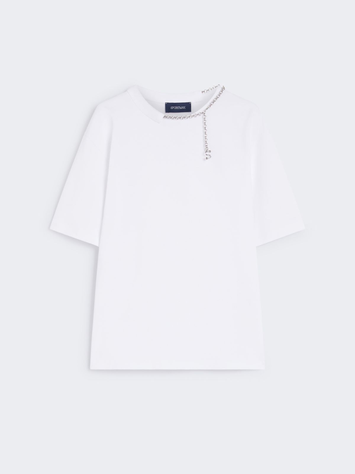 Short sleeve T-shirt - OPTICAL WHITE - Max Mara - 10