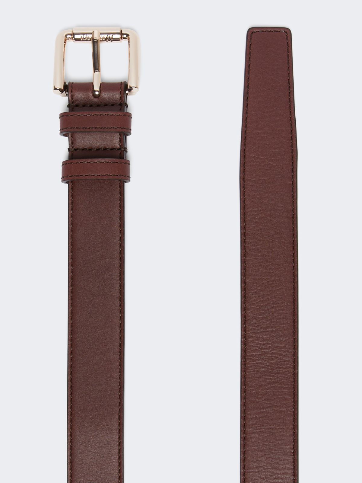 Leather belt - BORDEAUX - Max Mara - 2