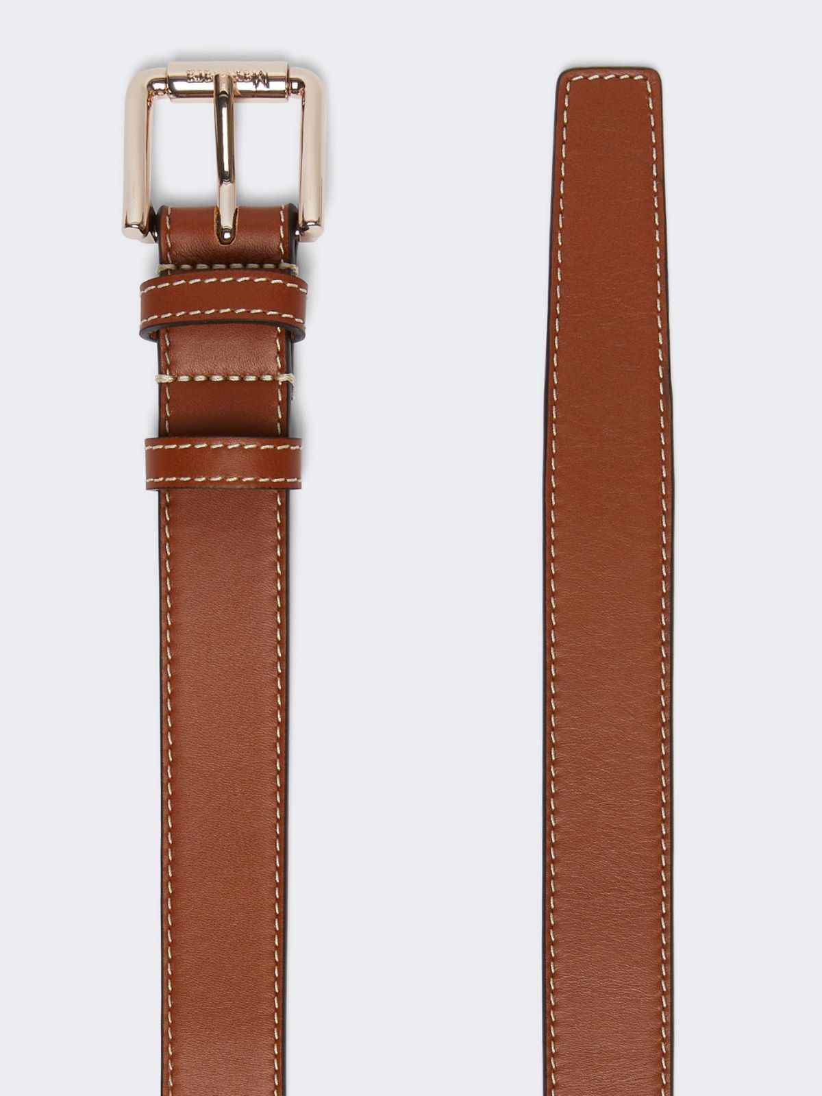 Leather belt - TOBACCO - Max Mara - 2