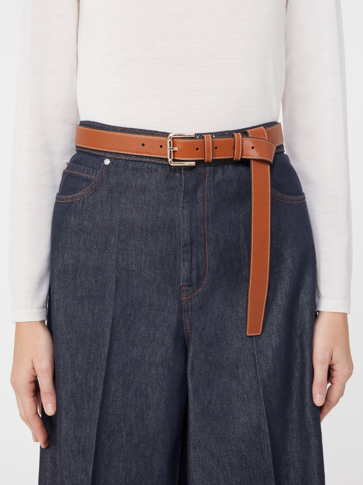 Gürtel aus Leder - TABACK - Max Mara - 8