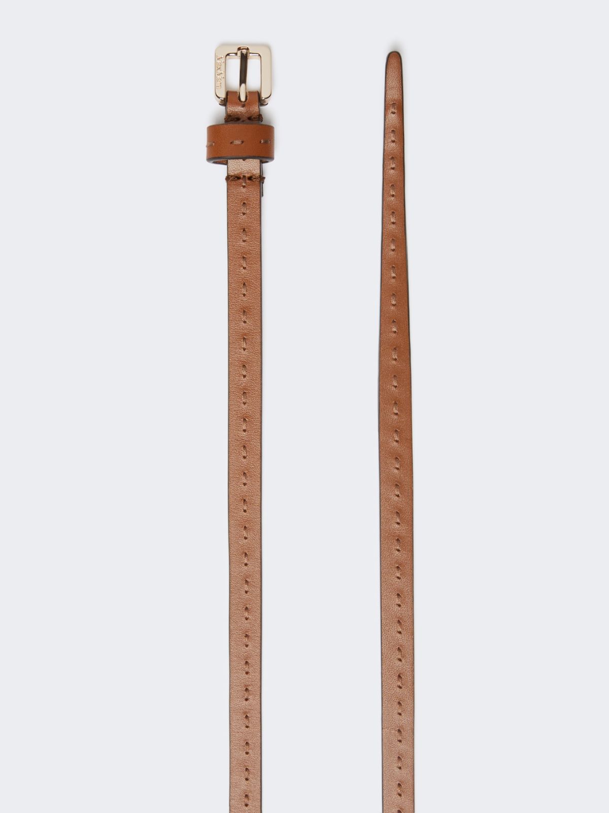 Ceinture en cuir naturel - AMBRE MARRON - Max Mara - 2