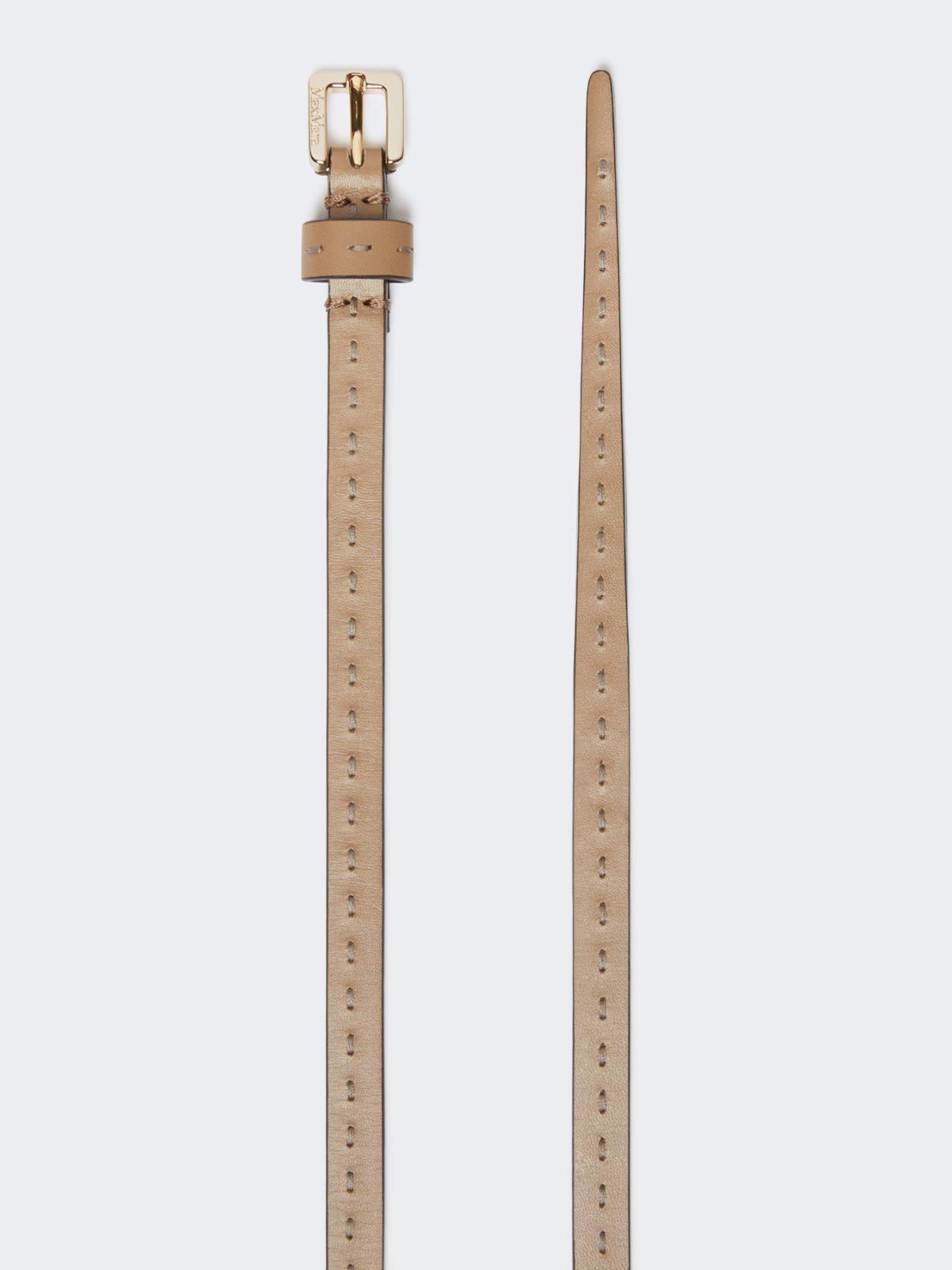 Ceinture en cuir naturel - BOUE - Max Mara - 2