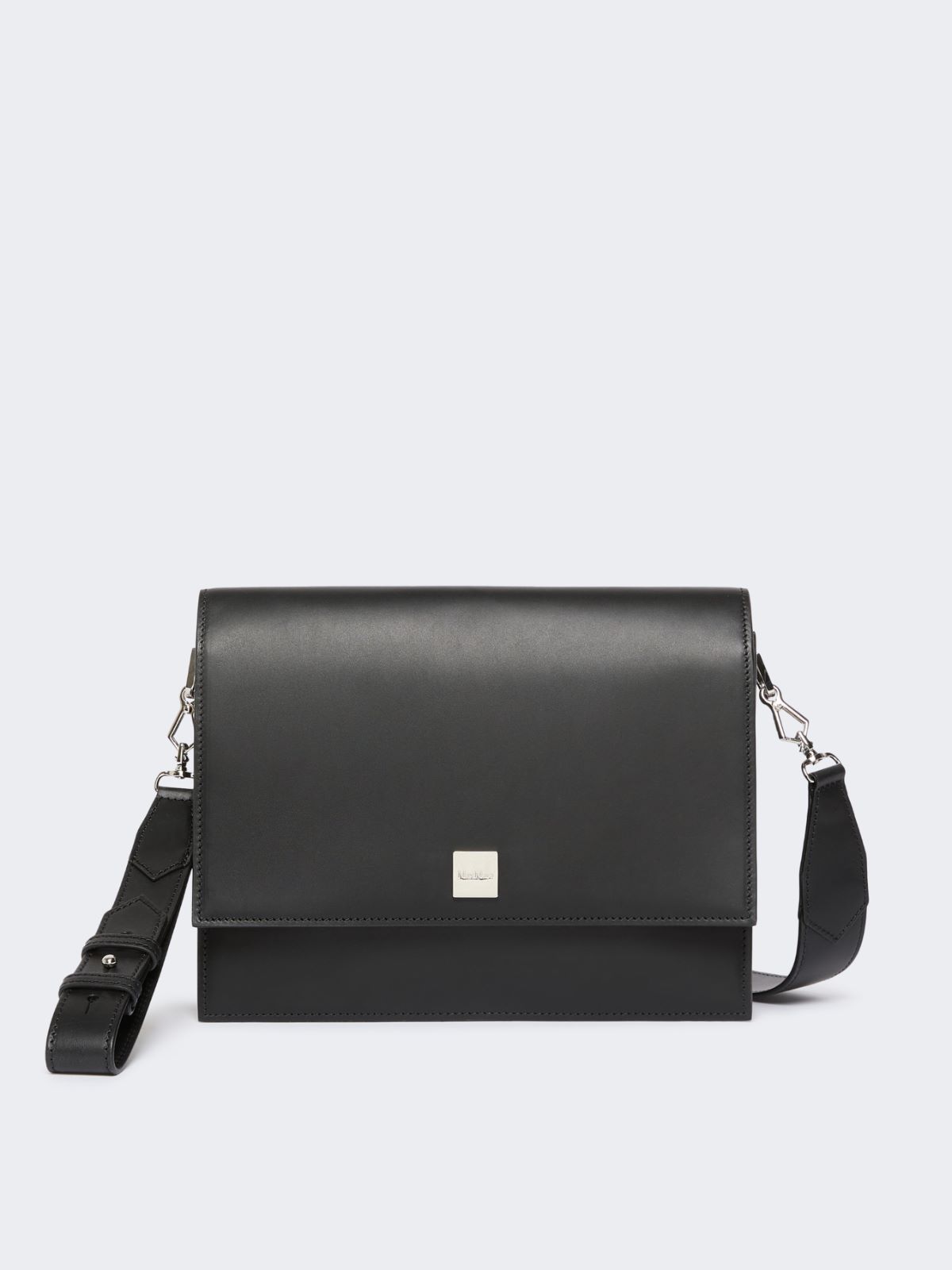 Medium crossbody bag in leather - BLACK - Max Mara - 9