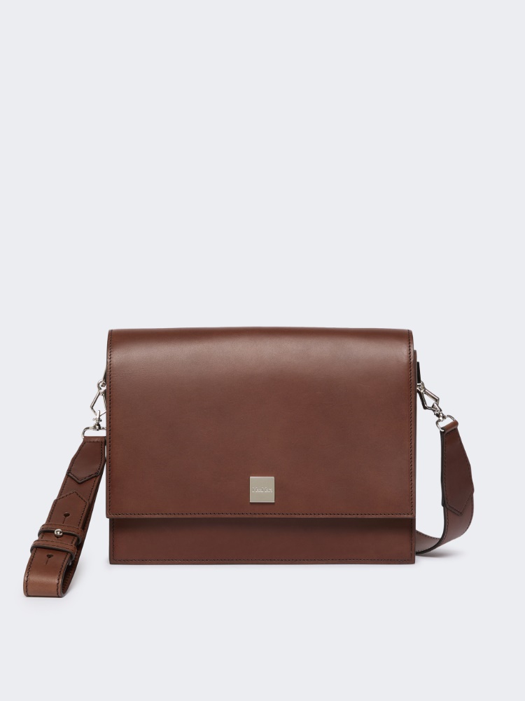 Medium crossbody bag in leather - COCOA - Max Mara