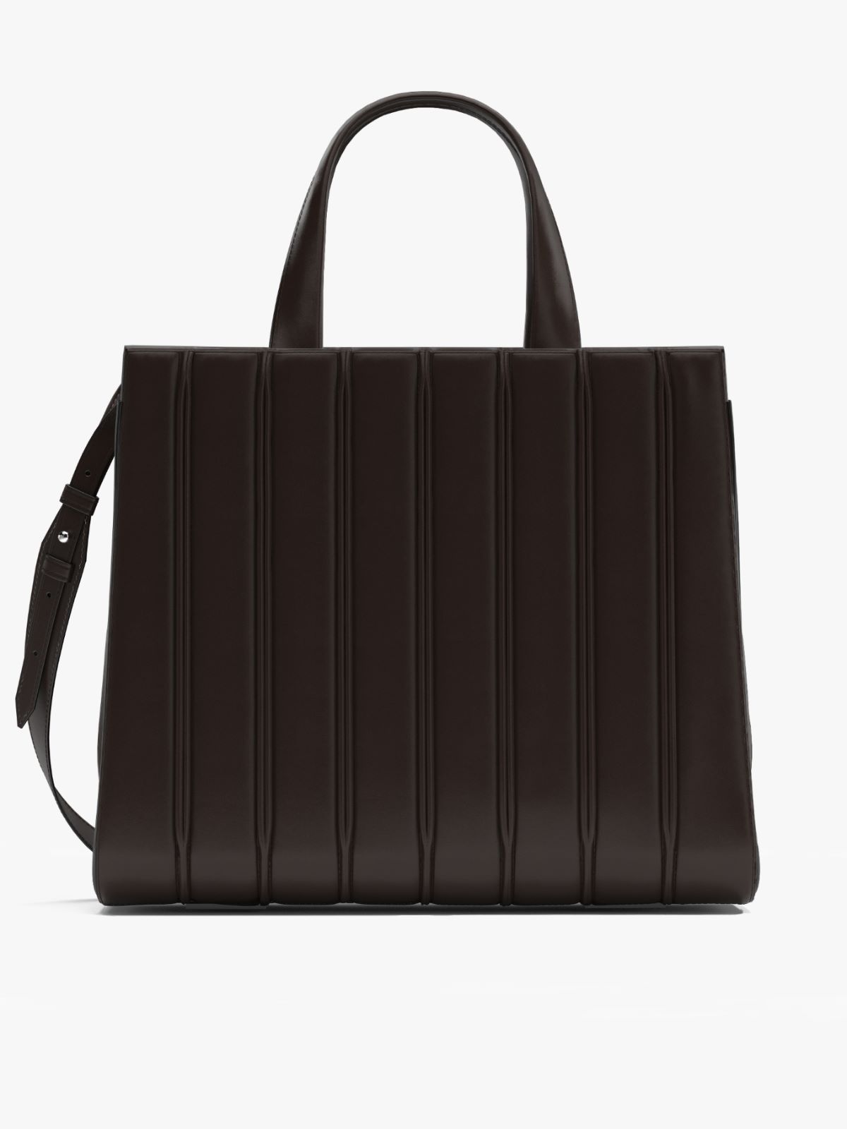 Max Mara Whitney Bag 7 - Groß - DUNKELBRAUN - Max Mara - 12